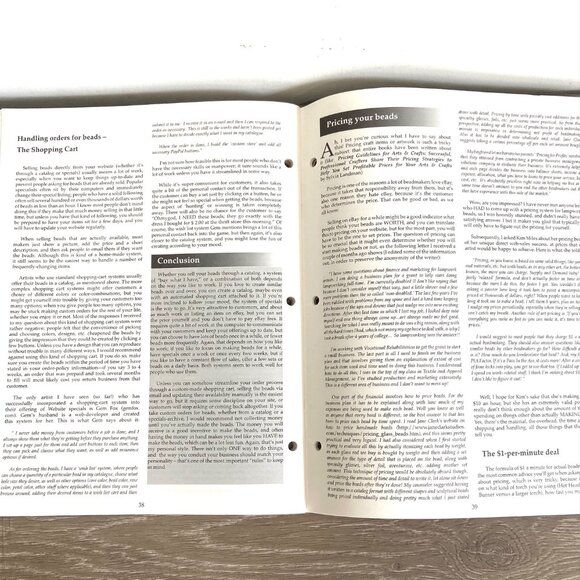 PASSING THE FLAME - VOL 4 -Spotlight on Marketing Lampwork Beads on the Internet - Picture 3 of 5